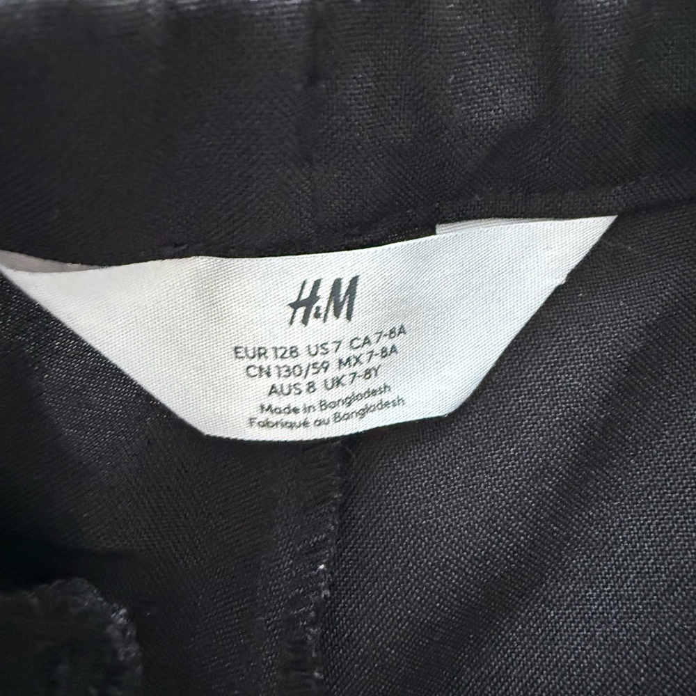 H&M Black Boy’s Dress Pants - Picture 3 of 4